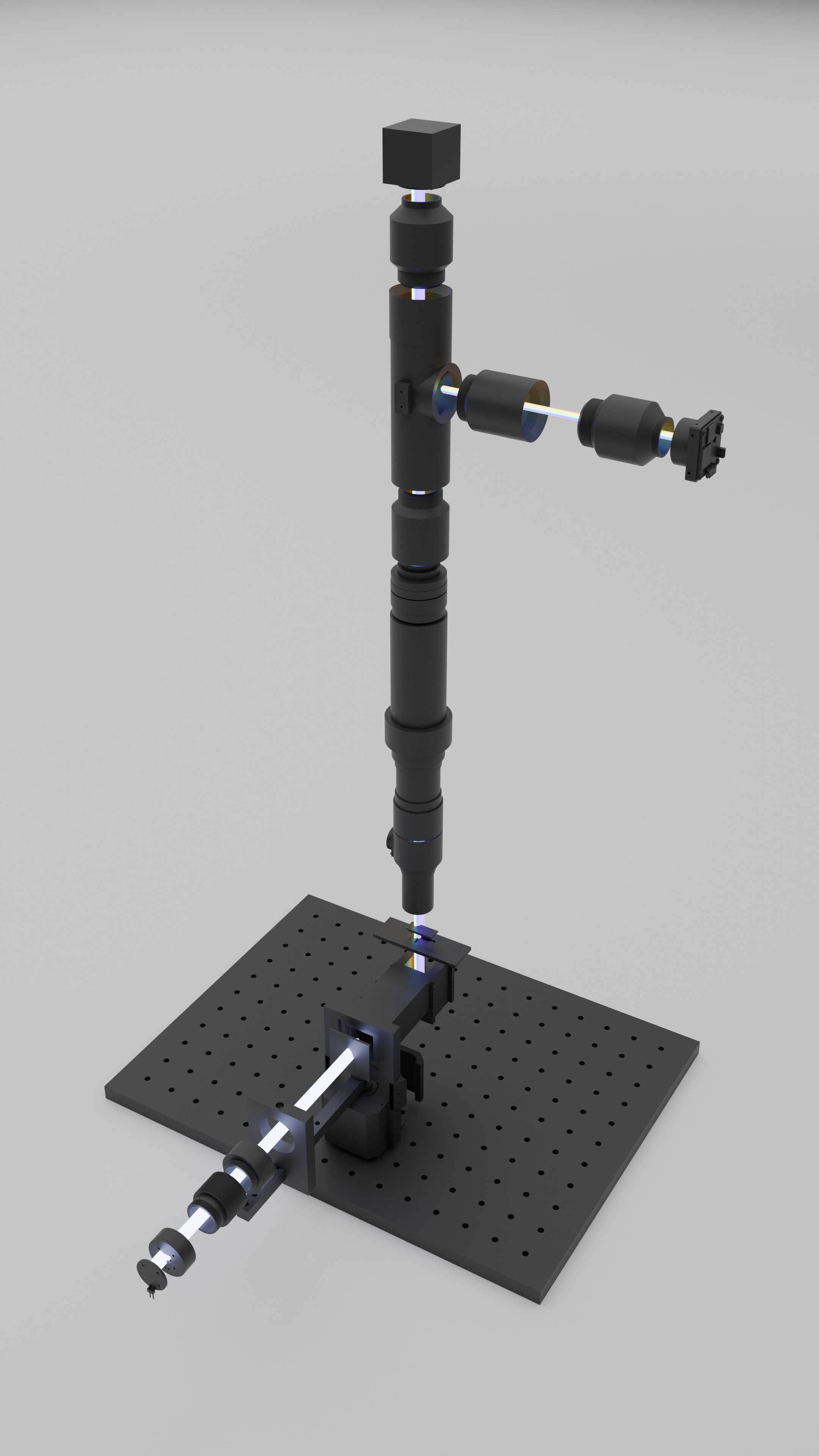 OpenHI optical setup render
